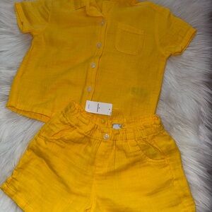 Toddler girl 2 piece short set
